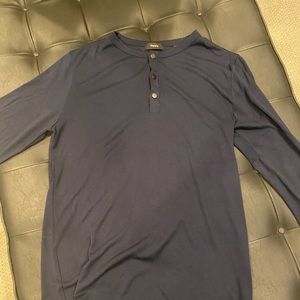 Theory Men’s Henley Long Sleeve